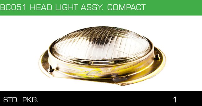BC051 HEAD LIGHT ASSY COMPACT